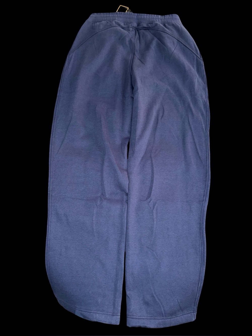 NWT HODO Navy Blue Wide Leg Sweatpants Lounge Pants Size L Tall 34” Inseam - Picture 2 of 7